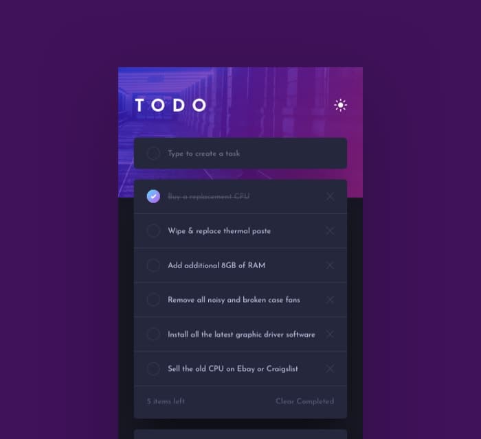 TODO-page-screenshot